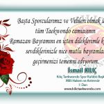 ramazan bayramı mesajı