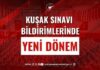 Kuşak Sınavı Bildiriminde Yeni Dönem